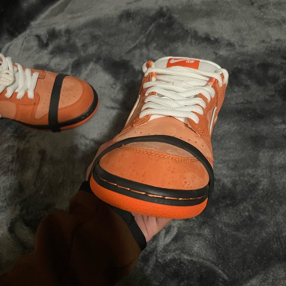 NIKE DUNK LOBSTERS (ORANGE )size 9.5